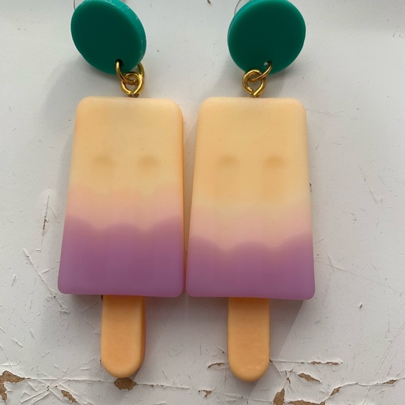Holst and Lee ice cream popsicle earrings - Picture 2 of 4